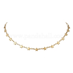304 Stainless Steel Star Link Chains Necklaces & Bracelets Sets&nbsp;SJEW-JS01371
