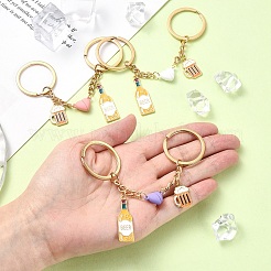 Alloy Enamel Keychain&nbsp;KEYC-YW00130-01