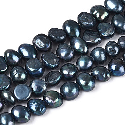 Natural Cultured Freshwater Pearl Beads Strands&nbsp;PEAR-P002-54B