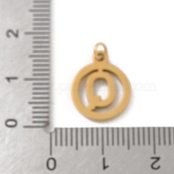 304 Stainless Steel Charms
with Jump Ring&nbsp;LS-STAS-R001-02G-Q
