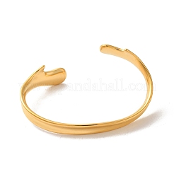 316 Stainless Steel Cuff Bangles&nbsp;BJEW-C053-02G