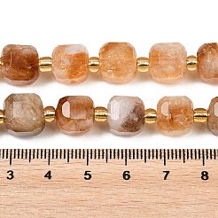 Heated Natural Citrine Beads Strands&nbsp;G-Z147-A02-04