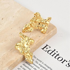 304 Stainless Steel Stud Earrings For Women&nbsp;LS-EJEW-B113-01G-02
