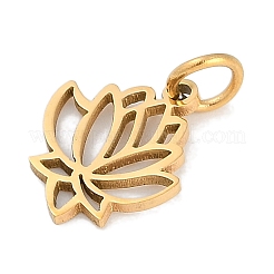Ion Plating(IP) 304 Stainless Steel Charms&nbsp;STAS-R135-12G