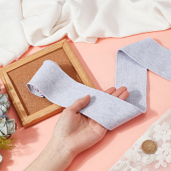 Mercerized Cotton Elastic Ribbon&nbsp;OCOR-WH0008-126A