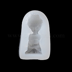 DIY Buddha Figurine Display Statue Silicone Molds&nbsp;X-DIY-F135-02