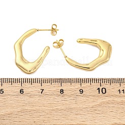 304 Stainless Steel Stud Earrings&nbsp;EJEW-B108-18G