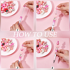 DIY Beadable Pens Making Kits&nbsp;DIY-BM0002-66