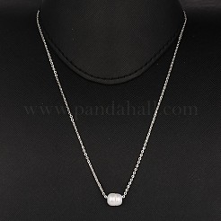 Natural Freshwater Pearl Pendant Necklaces&nbsp;NJEW-JN01295