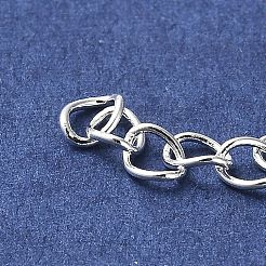 Rack Plating Brass Curb Chain Extender&nbsp;KK-Q807-14S
