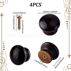 Wood Drawer Pull Handles&nbsp;FIND-WH0173-194A