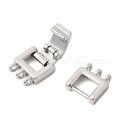 Brass Fold Over Clasps&nbsp;KK-Z150-20P-01
