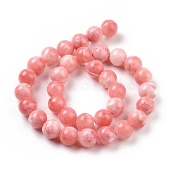 Natural Persian Jade Beads Strands&nbsp;G-D434-6mm-30