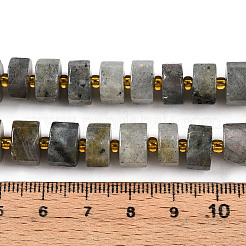 Natural Labradorite Beads Strands&nbsp;G-T140-34