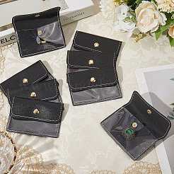 8Pcs Portable Imitation Leather Jewelry Bags for Travel&nbsp;ABAG-SP0001-38B