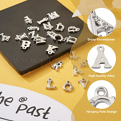 Alloy Rhinestone Charms&nbsp;ALRI-T008-01P