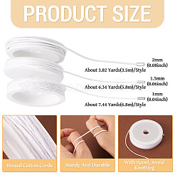 16.1M 3 Styles Waxed Cotton Cords&nbsp;YC-TA0001-23A