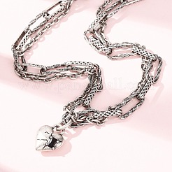 Women's 304 Stainless Steel Necklaces&nbsp;NJEW-C115-12AS