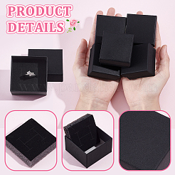 100Pcs Square Paper Ring Storage Boxes&nbsp;CON-NB0002-41