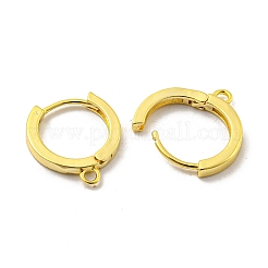 Brass Earring Findings&nbsp;EJEW-L211-012B-G