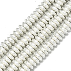 Electroplate Non-magnetic Synthetic Hematite Beads Strands&nbsp;G-S372-001-02S