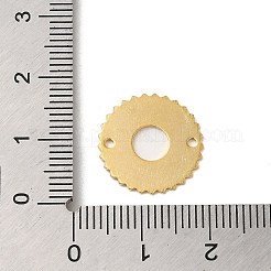Brass Connector Charms&nbsp;KK-P259-10G