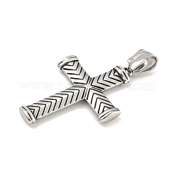 Vintage 316 Surgical Stainless Steel Pendants&nbsp;STAS-E212-44AS
