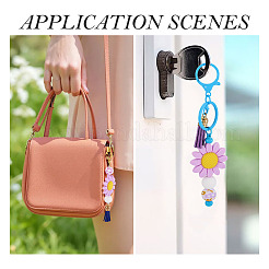 1Set Sunflower & Round Silicone Focal Beads&nbsp;SIL-TA0003-25A