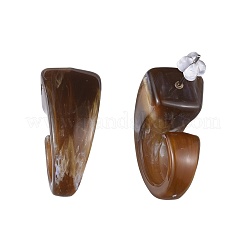 Imitation Gemstone Style Acrylic Stud Earrings&nbsp;EJEW-JE03379-01