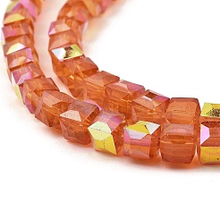 Baking Paint Glass Beads Strands&nbsp;DGLA-D001-05D