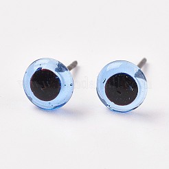 Craft Glass Doll Eyes&nbsp;LS-DIY-WH0020-B03-9mm