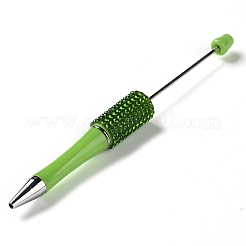 Plastic & Iron Beadable Pens&nbsp;LS-AJEW-H147-01C