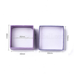 6Pcs Cardboard Ring Boxes&nbsp;CBOX-FS0001-04A