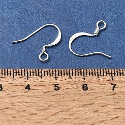 Brass Flat Ear Wire&nbsp;KK-CBA1A60-03S