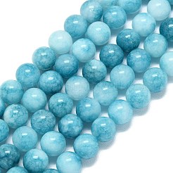 Natural Malaysia Jade Beads Strands&nbsp;G-B165-C09-10mm