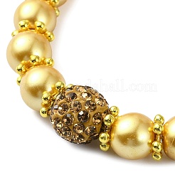 Glass Imitation Pearl Beaded Bracelets for Women&nbsp;BJEW-JB10034-05