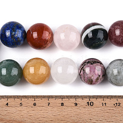 Natural Mixed Stone Beads Strands&nbsp;G-N353-01A-01