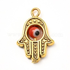 Tibetan Style Alloy Lampwork Pendant&nbsp;PALLOY-JF00985