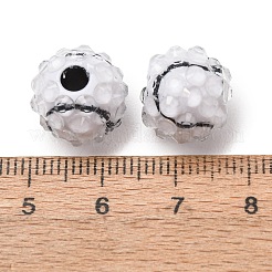 Sports Theme Opaque Acrylic European Beads&nbsp;RB-CBA95A4-04A-05