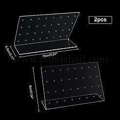 Acrylic Earring Displays&nbsp;EDIS-WH0013-04