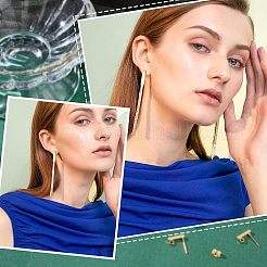 304 Stainless Steel Stud Earring Findings&nbsp;STAS-UN0019-62G