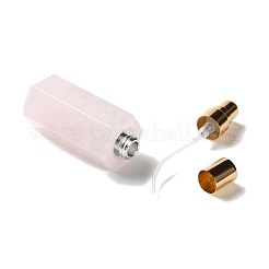 Natural Rose Quartz Perfume Bottle&nbsp;G-B131-04B-01