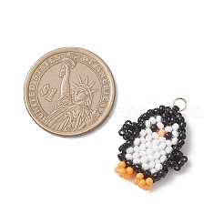 Glass Seed Beaded Pendants&nbsp;PALLOY-MZ01130