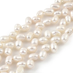 Natural Cultured Freshwater Pearl Beads Strands&nbsp;PEAR-A006-22-X