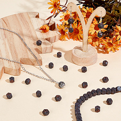 2 Strands Natural Lava Rock Beads Strands&nbsp;G-OC0004-76