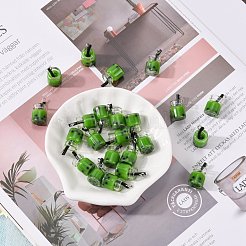 Glass Bottle Pendants&nbsp;CRES-S359-01H