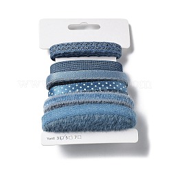 18 Yards 6 Styles Polyester Ribbon&nbsp;SRIB-C001-F01