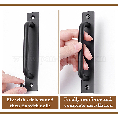 20Pcs Self-adhesive Aluminium Alloy Door Knobs&nbsp;FIND-WA0001-04-1