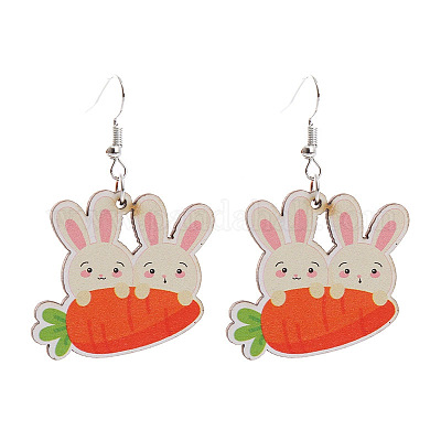 Easter Acrylic Dangle Earrings&nbsp;FS-WG15F89-01-1