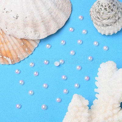 Imitation Pearl Acrylic Cabochons&nbsp;OACR-YW0001-37B-1